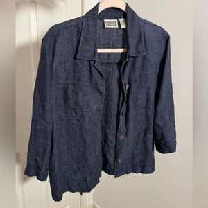 Chico's Indigo Jean Jacket